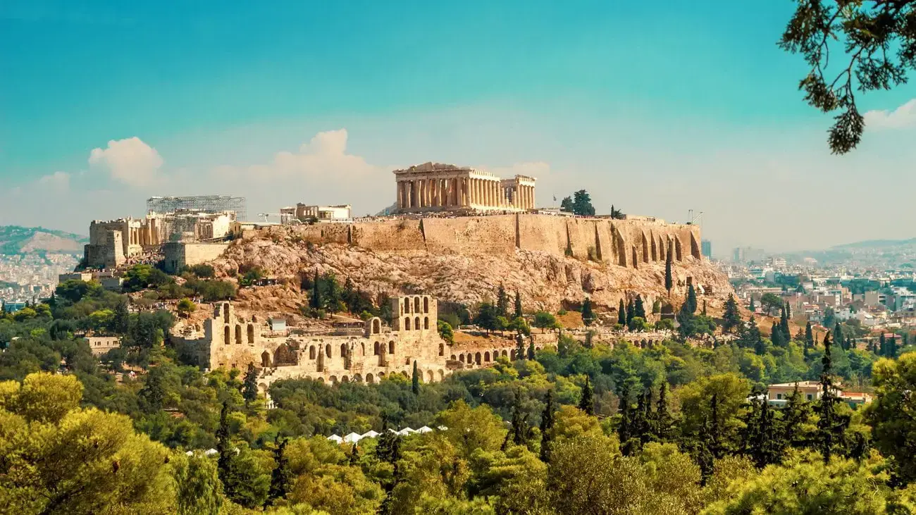 athens airport taxi tour to acropolis