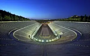 athens airport taxi to panathinako stadium